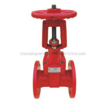 Flange Rising Stem Ductile Iron Fire Protection Gate Valve